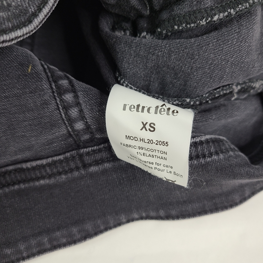 Retrofete Ada denim Jacket distressed grey - Picture 5 of 6